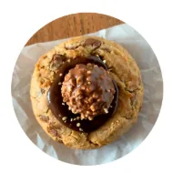 Cookies com coberturas