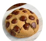 Receita de Cookies altos